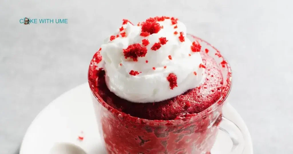 Simple Steps to Make Red Velvet Cake Mug