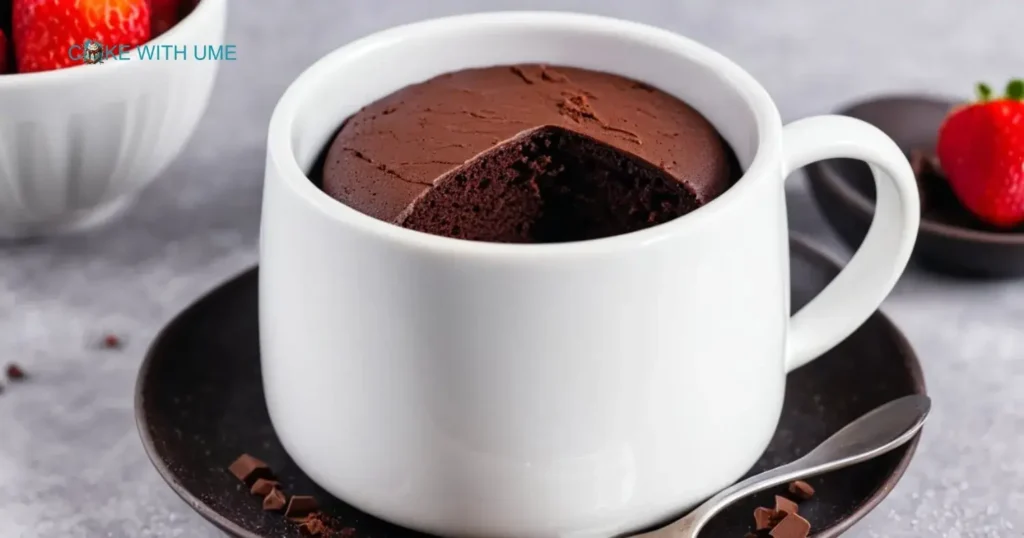 Why does my chocolate mug cake turn out rubbery or dry?