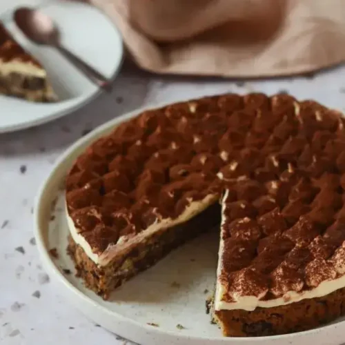 Baked Tiramisu Cheesecake main