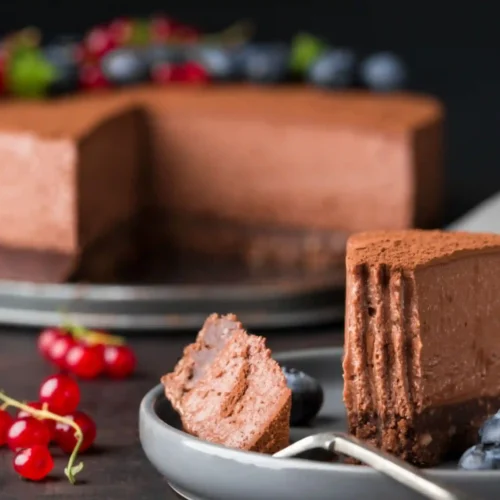 Chocolate Mousse Cake main