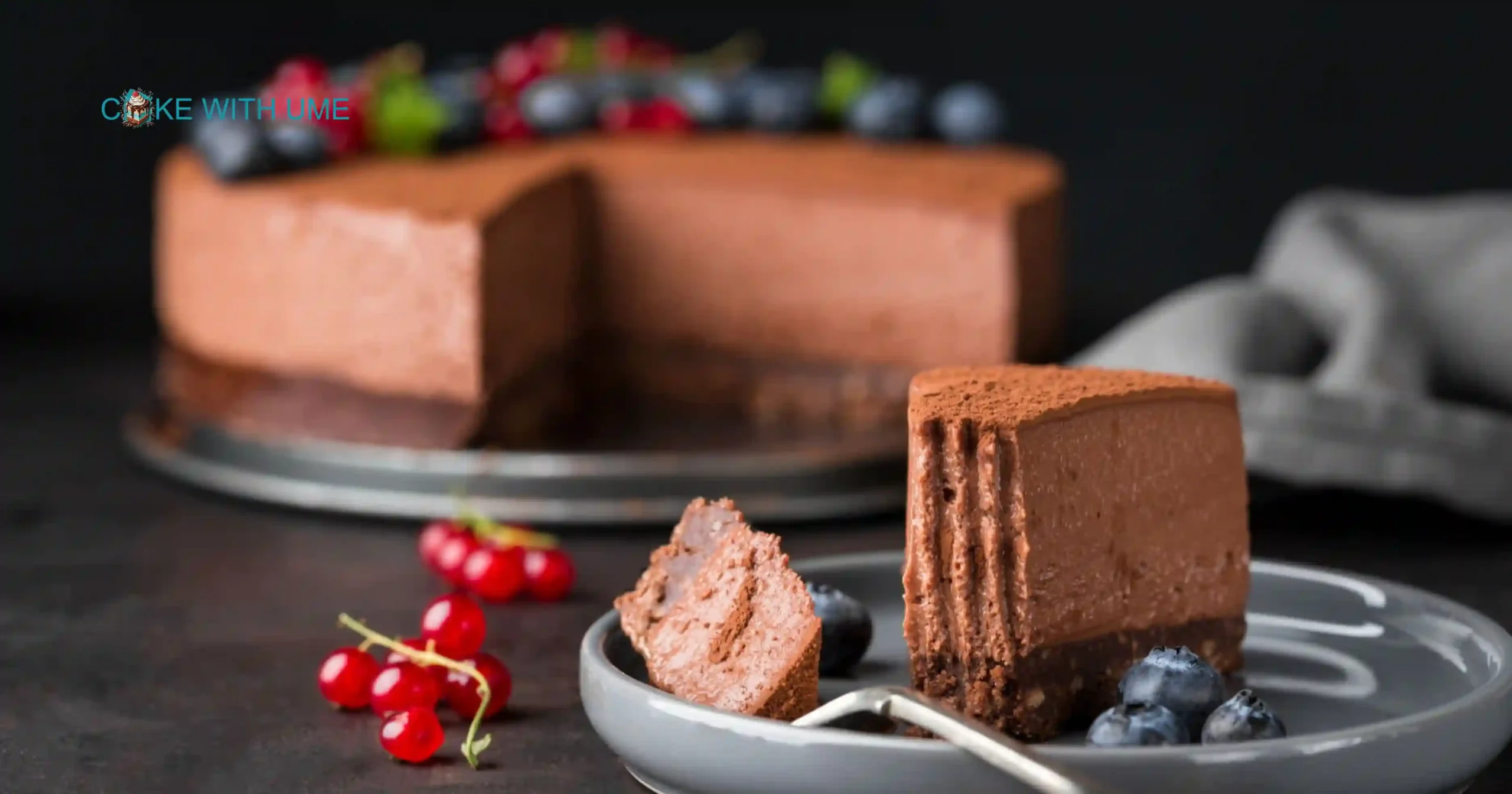 Chocolate Mousse Cake main