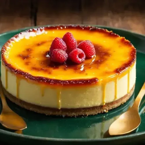 Creme Brulee Cheesecake main