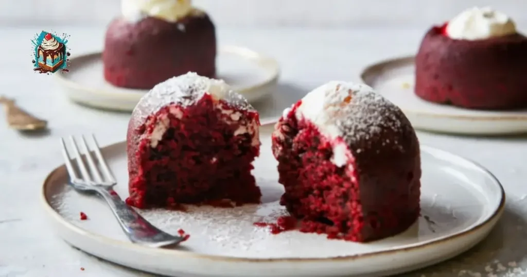 Directions for Making Red Velvet Molten Lava Cakes