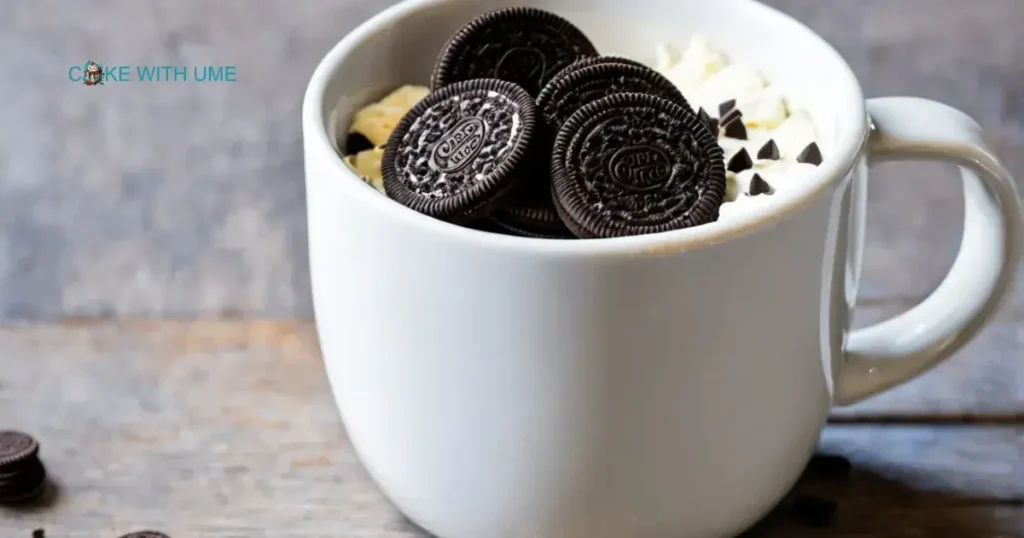 Oreo Mug Cake intro