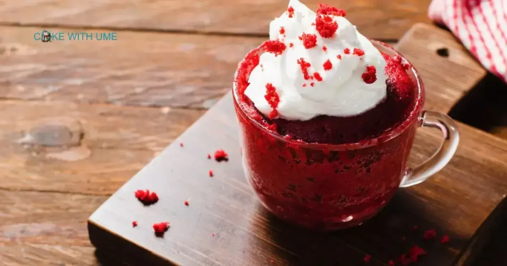 Red Velvet Mug Cake intro