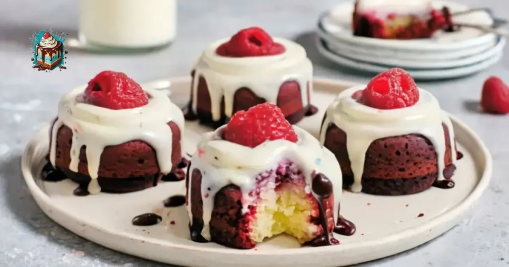 The Story Behind This Red Velvet Volcano Cake