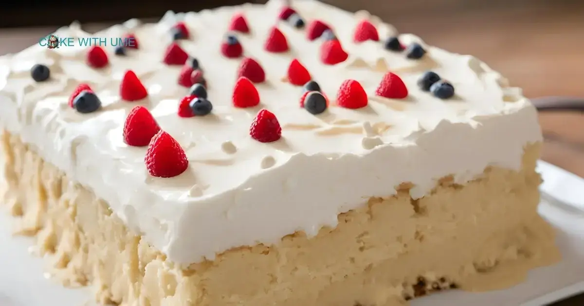 Tres Leches Milk Cake main