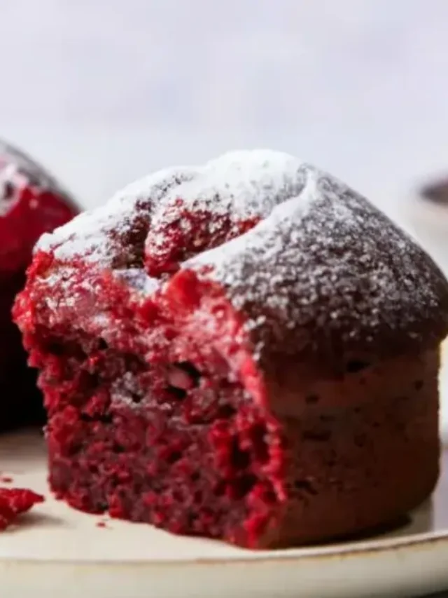 Red Velvet Molten Lava Cakes – Made for Two Persons