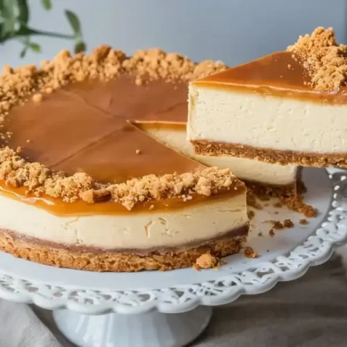 Biscoff Salted Caaramel Cheesecake M