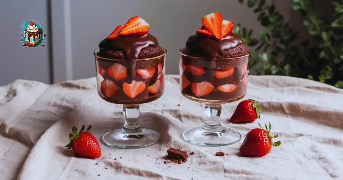 Easy Chocolate Strawberry Mug Cakes M