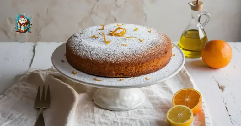 Orange Olive Oil Cake Recipe with Simple Step